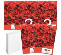 Lot de 6 sachets parfumés pour Armoire, penderie, Parfum d'armoire, sachets parfumés Frais, Sac parfumé, Sac à Suspendre, décoration d'armoire, Sachet d'odeur Naturelle (Rose)