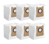 Lot de 6 sacs à poussière 3 L pour aspirateur E20 Eufy 3 en 1 pour propriétaires d'animaux et familles à la recherche de sols propres