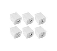 Lot de 6 sacs à poussière compatibles avec Conga 9990 AI, 9590, 10090 AI Spin pour Ultra Power Home - Sacs filtrants en tissu non tissé pour une collecte efficace de la poussière