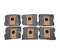 Lot de 6 sacs à poussière cylindriques pour aspirateur pour Eufy RoboVac LR30 pour Hybrid+ Robot Aspirateur Pièces de rechange