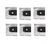 Lot de 6 sacs à poussière de rechange pour aspirateur 360 pour S8 Plus, Miwhole M8, Lite, ezviz RE4, re5 Plus, Dynaking R21, Polaris