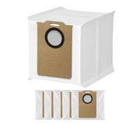 Lot de 6 sacs à poussière de rechange pour aspirateur MONSGA MS1 MAX, sacs de collecte de poussière pour Ultenic T10 Lite, Liectroux M70 Pro, BPMIO B15 Plus, Lubluelu L15 Plus, capacité de 3,5 l