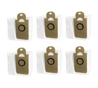 Lot de 6 sacs à poussière de rechange pour aspirateur pour IMOU RV1 Pro pour RV1 Pro Max, kit de sacs à poussière en tissu non tissé