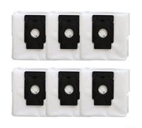 Lot de 6 sacs à poussière de rechange pour aspirateur robot MEDION MD20004, 3 sacs de 5 L ou 15 sacs avec fonction d'étanchéité automatique