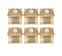Lot de 6 sacs à poussière en papier compatibles avec Karcher A2000 A2004 A2014 A2024 A2054 A2064 A2074 S2500 WD2200 WD2210 WD2240