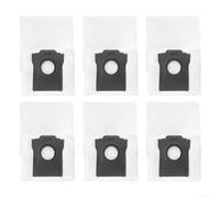 Lot de 6 sacs à poussière pour aspirateur DREAME X60 Max Ultra Complete X60 Ultra X60 Master Modèles conçus pour empêcher la poussière du moteur d'entrer et prolonger la durée de vie