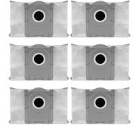 Lot de 6 sacs à poussière pour aspirateur robot Ecovacs Deebot X9 PRO OMNI/X8 PRO OMNI/T80 OMNI/T50 MAX PRO OMNI/T50 PRO OMNI/T50 OMNI/T30C