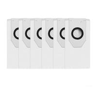 Lot de 6 sacs à poussière pour pièces de rechange Midea V12/pour aspirateur Eureka J12 UltraRobot (lot de 6), avec une utilisation régulière de la pièce de rechange, maintient des sols propres et