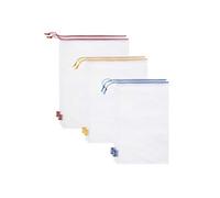 Lot de 6 sacs à vrac réutilisables 3 tailles différentes - -