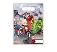Lot de 6 sacs cadeaux mighty Avengers