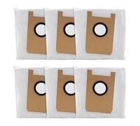 Lot de 6 sacs d'aspirateur de rechange pour Ultenic pour robot aspirateur T10+ Lite, tissu non tissé, collection de poussières haute capacité