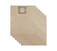 Lot de 6 sacs d'aspirateur DXVA19-4101 pour aspirateurs DEWALT de 18 à 37 litres, sacs de filtre à poussière de rechange pour aspirateurs DEWALT DXV06P DXV09P DXV09PA DXV10P DXV10PL DXV10S DXV10SA