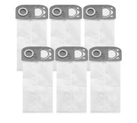 Lot de 6 sacs d'aspirateur verticaux Riccar R25 Series avec filtre infusé au charbon, compatibles avec les modèles R25S R25D R25P, avec collier en plastique auto-scellant pour éviter les fuites de