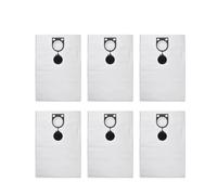 Lot De 6 Sacs Filtrants En Polaire For Aspirateur Metabo ASR 25 L (pour SC), ASR 2025, ASR 35, ASR 50 L (pour SC), Sacs D'aspirateur