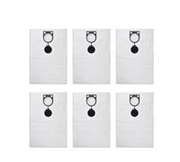 Lot De 6 Sacs Filtrants En Polaire For Aspirateurs Metabo, ASR, 25 L, 2025, 35 Et 50 L