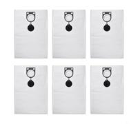 Lot de 6 sacs filtrants pour aspirateurs pour Metabo pour ASR 25 L SC, A SR 2025 pour ASR 35 pour ASR 50 L SC