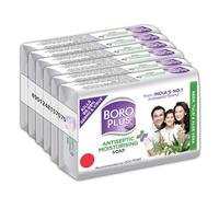 Lot de 6 savons de bain antiseptiques et hydratants à l'aloe vera, au margousier et au tulsi | 99,9 % de protection contre les germes et les virus | Pour une peau lisse, douce et nourrie, 125 g
