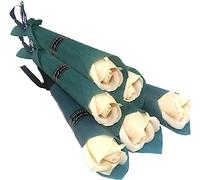 Lot de 6 savons parfumés à la rose - Cadeau pour petite amie, petit ami, cadeau de mariage pour invités, demoiselles d'honneur, cadeaux de fête, normal