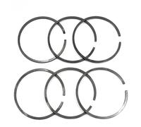 Lot de 6 Segments de Piston 39/40/41/41,1/41,5/42/43/44/44,7/45 x 1,5 mm, compatibles avec tronçonneuse, débroussailleuse, souffleur(42X1.5mm)