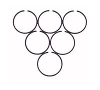 Lot de 6 Segments de Piston 40 mm x 1,2 mm for débroussailleuse FS400 MS210 ST021 MS230 ST023 MS201 MS201T MS211, Reconstruction de Cylindre de tronçonneuse