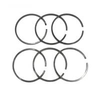 Lot de 6 Segments de Piston 40 mm x 1,2 mm for débroussailleuse FS400 MS210 ST021 MS230 ST023 MS201 MS201T MS211, Reconstruction de Cylindre de tronçonneuse