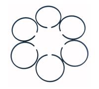 Lot de 6 Segments de Piston 40 mm x 1,5 mm for TL43 TD40 NB411 EC04 G45L G4K SUM421 460 2041 400 B45 141