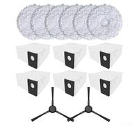 Lot de 6 serpillères avec sacs à poussière étanches pour aspirateur EUREKA V15 Pro, J15, Ultra J15, facile à utiliser