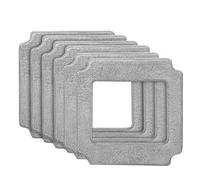 Lot De 6 Serpillères De Nettoyage For Robot Nettoyeur De Vitres, Chiffons Lavables Et Réutilisables, Compatibles Avec ABIR WD8
