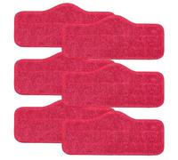 Lot de 6 serpillères de rechange en microfibre avec forte friction, ajustement parfait pour nettoyeur vapeur Schenley
