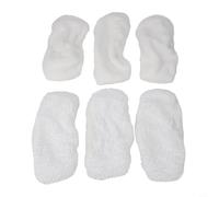 Lot de 6 serpillères de rechange en microfibre pour balai vapeur Oreck pour modèles Steam100 et Steam100LRH, chiffons absorbants pour sols, poêles et armoires