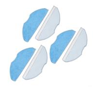 Lot de 6 serpillères de rechange pour Homerun 2000 Series XU2000/20 XU2100/10 XU2100/20, compatible avec Tapo RV30 RV30 Plus RV20 Mop Plus RV10 RV10 Plus RVA10