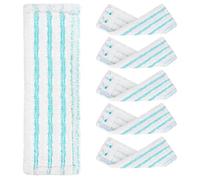 Lot de 6 serpillères de rechange pour Leifheit Profi XL Micro Duo / Profi XL Cotton Plus, en microfibre, pour tous les sols, efficace et absorbant les taches, élimination rapide