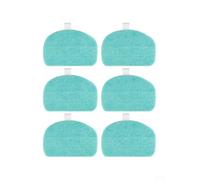 Lot de 6 serpillères de rechange pour nettoyeur vapeur Leifheit CleanTenso Power 2 0, compatibles avec le modèle 11940, matériau en microfibre pour une absorption efficace de la saleté et une