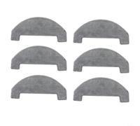 Lot de 6 serpillères de rechange pour Q8 Max, Monsga Max, Lubluelu L15, trouver E10, Mova E10/E20 Robot Mop