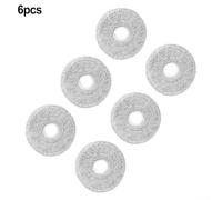 Lot de 6 serpillères en microfibre compatibles avec MOVA E40 pour aspirateur robot Ultra, lingettes lavables pour l'épilation des poils d'animaux et le nettoyage sans danger des enfants, balai
