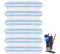 Lot de 6 serpillères en microfibre compatibles avec Vileda H2PrO et O-Cedar H2PrO - Retrait rapide des taches