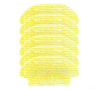 Lot de 6 serpillères lavables et réutilisables en microfibre conçues pour s'adapter aux aspirateurs robots Karcher RCV 3 et RV3