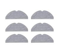 Lot de 6 serpillères pour Roborock S8 S8+ S8 Pro Ultra S8 Plus S7 MaxV S7 MaxV Plus S7 MaxV Ultra S7 Pro Ultra S7 S7+ - Compatibles, durables et efficaces - Tampons de rechange pour votre aspirateur