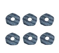 Lot de 6 serpillères réutilisables, lavables pour aspirateurs Eufy X10 Pro Omni pour robot Eufy X9 Pro