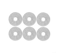 Lot de 6 serpillères très absorbantes pour Dreame D20 D30 Ultra | Ensemble de 6 pièces pour une utilisation prolongée, microfibre à haute absorption, lavable et réutilisable