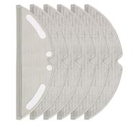 Lot de 6 Serpillières pour Dreame D20 Plus/D20 Pro Plus/D20 Robot Aspirateur, Réutilisables et Lavables Lingettes