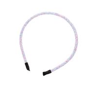 Lot de 6 serre-têtes fins pour femme - Avec petites paillettes - Vintage - Accessoires de cheveux - Pour le lavage du visage - Utilisation quotidienne - Violet clair