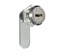 Lot de 6 serrures à came for tiroir bureau 16 mm avec 2 clés for armoire d'arcade, boîte aux lettres, classeur pour Tiroir, Boîte aux Lettres