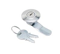 Lot de 6 serrures à cylindre for portes, armoires, boîtes aux lettres, tiroirs, placards, avec 2 clés, came for quincaillerie meubles Pour Boîte Aux