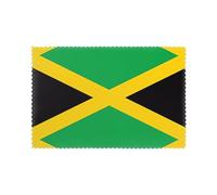 Lot de 6 sets de table à motif drapeau de la Jamaïque, lavables, adaptés pour une utilisation en intérieur et en extérieur ou décoration de table à manger.