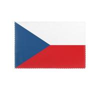 Lot de 6 sets de table antidérapants avec drapeau de la République tchèque, isolation thermique, 30,5 x 45,7 cm, pour tables à manger, banquets, hôtels