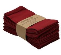 Lot de 6 Sets de Table en Coton | 45,7 x 45,7 cm | Résistant à la Chaleur | Lavables | Pour Table d'Appoint, Centrale, à Manger, Étagères | Décoration d'Intérieur