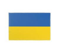 Lot de 6 sets de table imprimés drapeau de l'Ukraine, résistants à la chaleur, lavables et antidérapants
