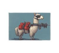 Lot de 6 sets de table lavables en alpaga armé, faciles à nettoyer, adaptés pour une utilisation en intérieur et en extérieur