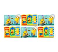 Lot de 6 sets de table Minion Moche et Méchant pour enfants - Ensemble de 6 sets de table motif Minion Moche et Méchant pour table de fête d'anniversaire, table à manger, plus | Sets de table pour